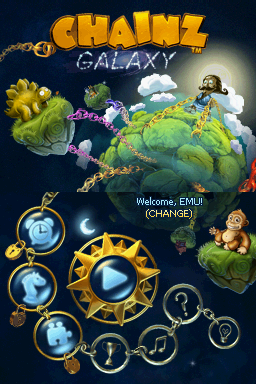 Chainz Galaxy — Title screen