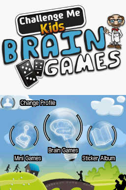 Challenge Me Kids - Brain Games — Title screen