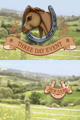 Championship Pony — Title screen