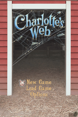 Charlotte's Web — Title screen