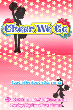 Cheer We Go — Title screen