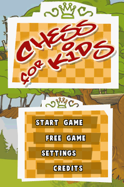 Chess for Kids — Title screen