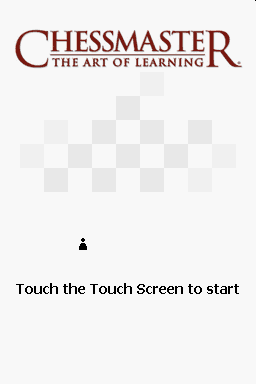 Chessmaster : The Art of Learning — Title screen