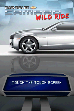 Chevrolet Camaro Wild Ride — Title screen