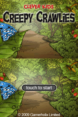 Clever Kids - Creepy Crawlies — Title screen