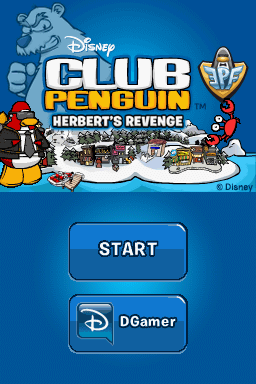 Club Penguin : Herbert's Revenge — Title screen