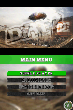 Colin McRae - DiRT 2 — Title screen