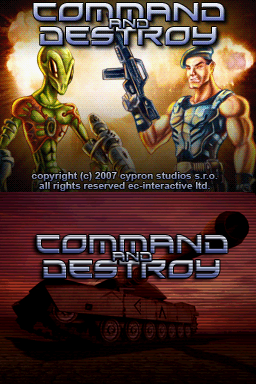 Command And Destroy — Title screen