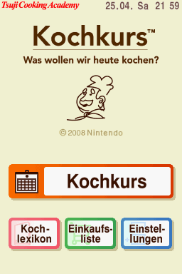 Cooking Guide - Can't Decide What to Eat — Title screen