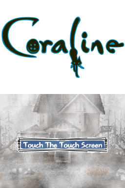 Coraline — Title screen