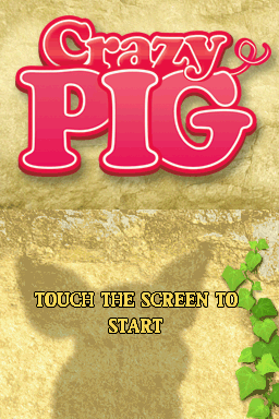 Crazy Pig — Title screen