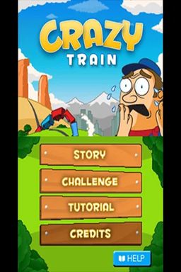 Crazy Train — Title screen