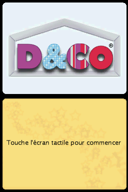 D&CO - Ta Maison de Reve en 7 Jours — Title screen