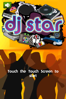 DJ Star — Title screen