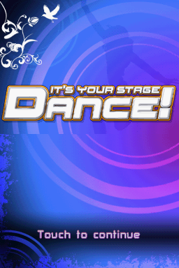 Dance! - It's Your Stage — Title screen