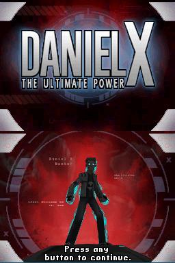 Daniel X — Title screen