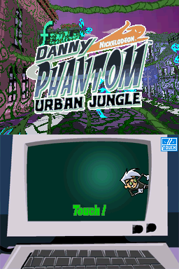 Danny Phantom - Urban Jungle — Title screen