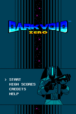 Dark Void Zero — Title screen
