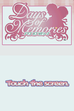 Days of Memories — Title screen