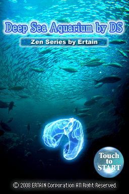 Deep Sea Aquarium by DS — Title screen