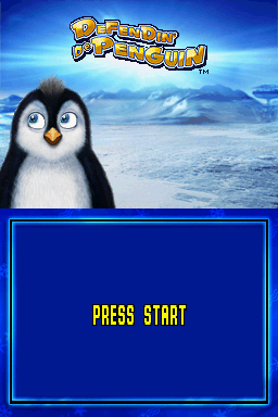 Defendin' DePenguin — Title screen