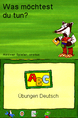 Deutsch 2012: 1.-4. Klasse — Title screen