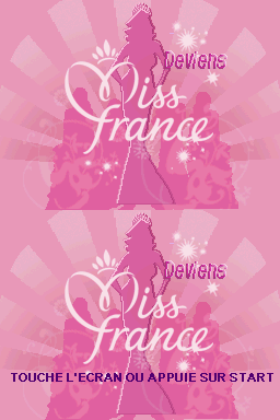 Deviens Miss France — Title screen