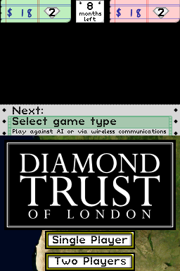 Diamond Trust Of London — Title screen