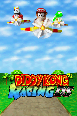Diddy Kong Racing DS — Title screen