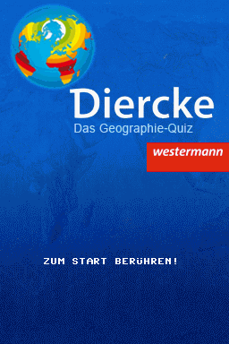 Diercke - Das Geographie-quiz — Title screen