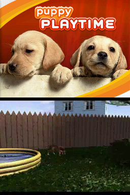 Discovery Kids : Puppy Playtime — Title screen