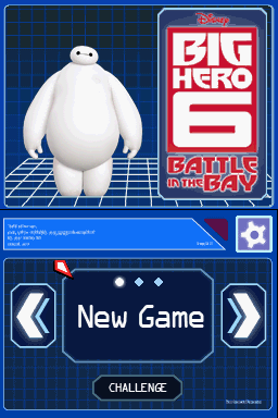 Disney Big Hero 6 - Battle in the Bay — Title screen