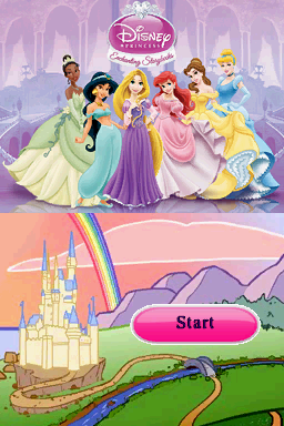 Disney Princess - Enchanting Storybooks — Title screen