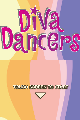 Diva Girls - Diva Dancers — Title screen