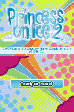 Diva Girls : Princess on Ice 2 — Title screen
