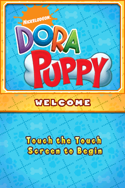 Dora the Explorer - Dora Puppy — Title screen