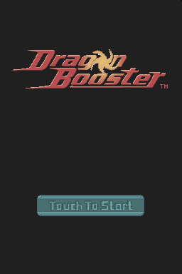 Dragon Booster — Title screen
