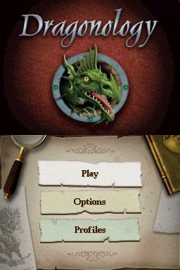 Dragonology — Title screen