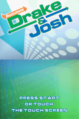 Drake & Josh - Talent Showdown — Title screen