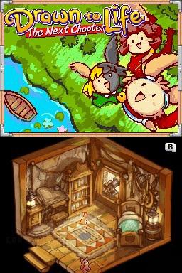 Drawn to Life - The Next Chapter — Title screen