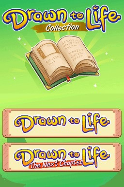 Drawn to Life Collection — Title screen