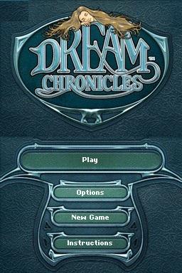 Dream Chronicles — Title screen