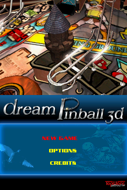 Dream Pinball 3d — Title screen
