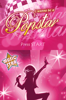 Dreamer Series - Pop Star — Title screen