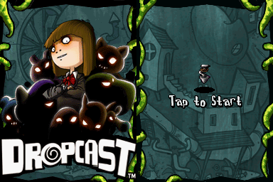 Dropcast — Title screen