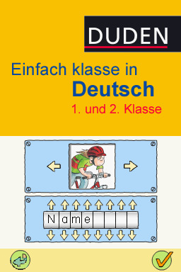 Duden: Einfach Klasse in Deutsch - 1./2. Klasse — Title screen