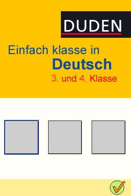 Duden: Einfach Klasse in Deutsch - 3./4. Klasse — Title screen