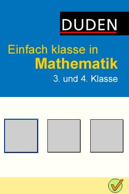Duden: Einfach Klasse in Mathematik - 3./4. Klasse — Title screen