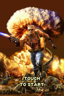 Duke Nukem : Critical Mass — Title screen