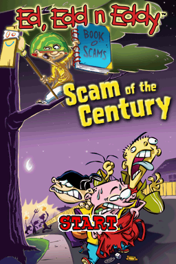 Ed Edd'n Eddy : Scam of the Century — Title screen